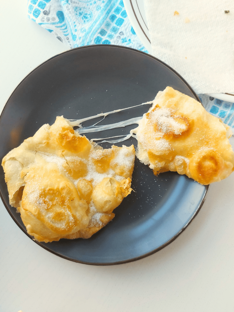 cheese string empanada